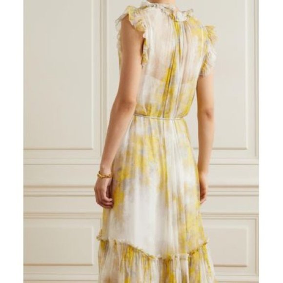 ZIMMERMANN Printed Knee-Length Dress Size Zimmermann 1 With Tags - Picture 5 of 10